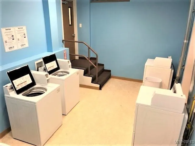Laundry room.