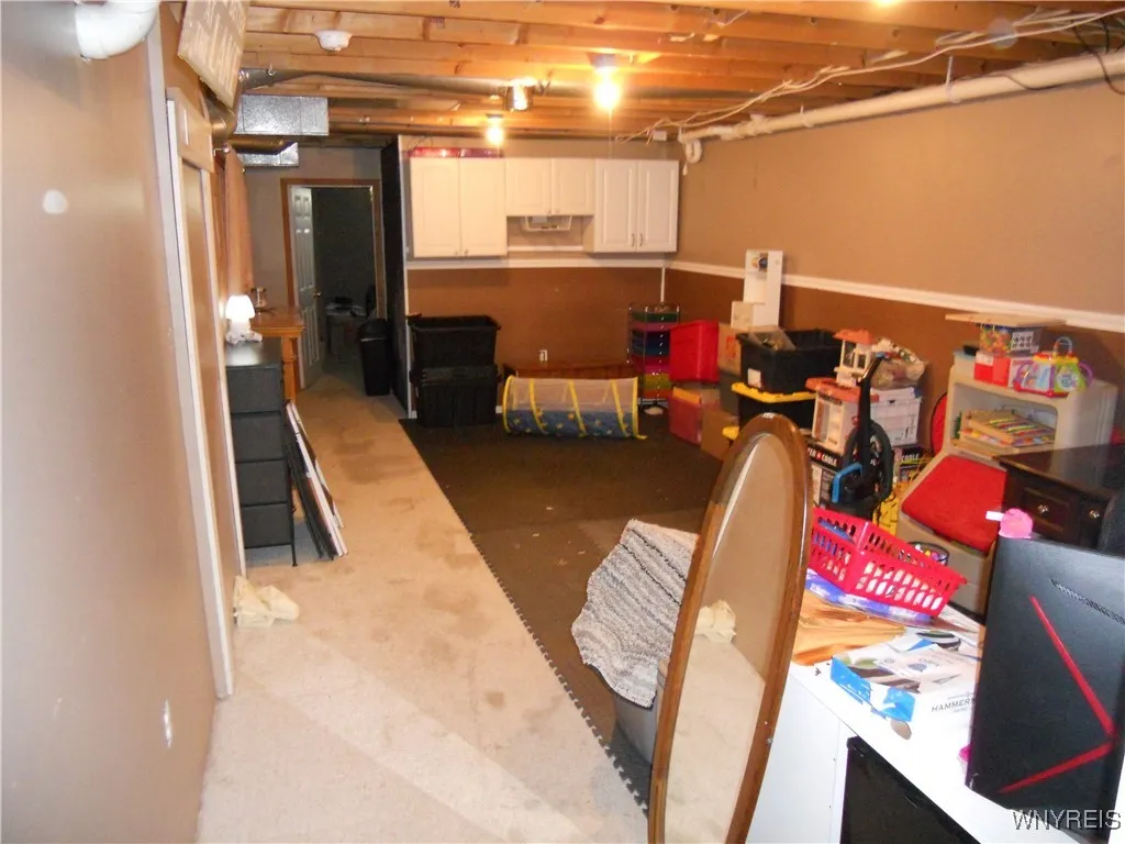 From storage area to large multi purpose space