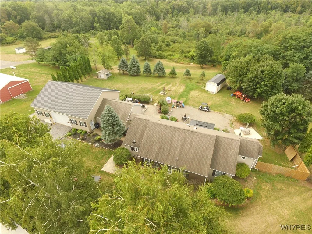 Front of house facing South