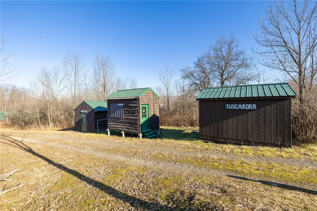 Another view of small cabins