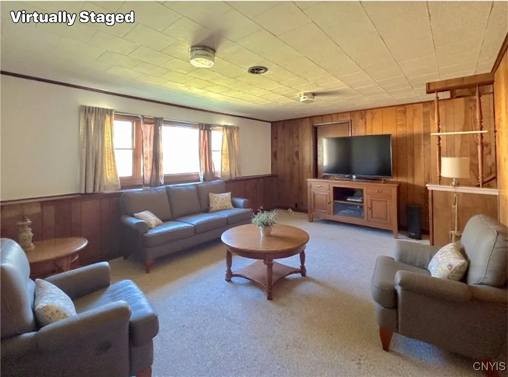 Family Room - Lower Level (Virtually Staged)