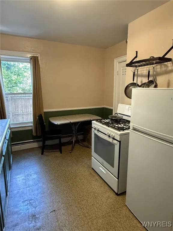Gas stove and Fridge included