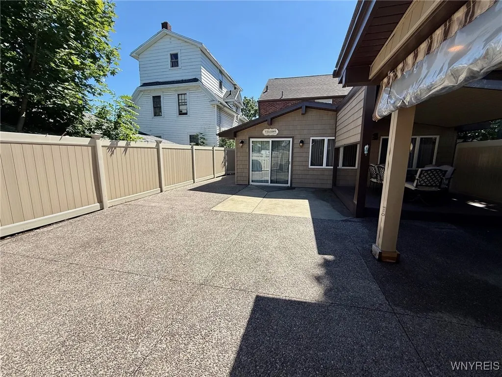 Enjoy a fully fenced yard that offers both privacy and security—perfect for kids, pets, or simply relaxing
