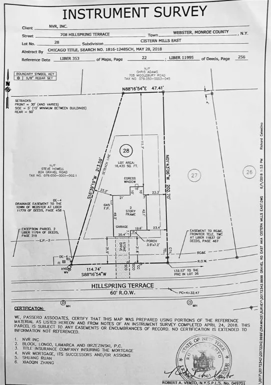 708 Hillspring, Webster, New York 14580, Webster, New York 14580, 4 Bedrooms Bedrooms, 12 Rooms Rooms,2 BathroomsBathrooms,Residential,For Sale,708 Hillspring, Webster, New York 14580,R1633208