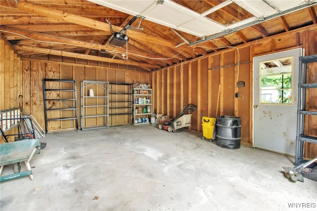 Inside Garage