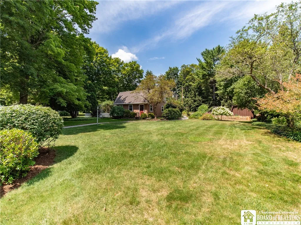 Spacious side yard