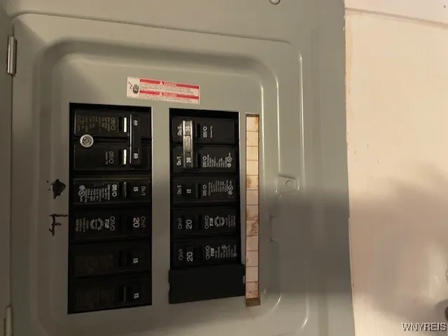 Breakers......each side has separate electric and gas.