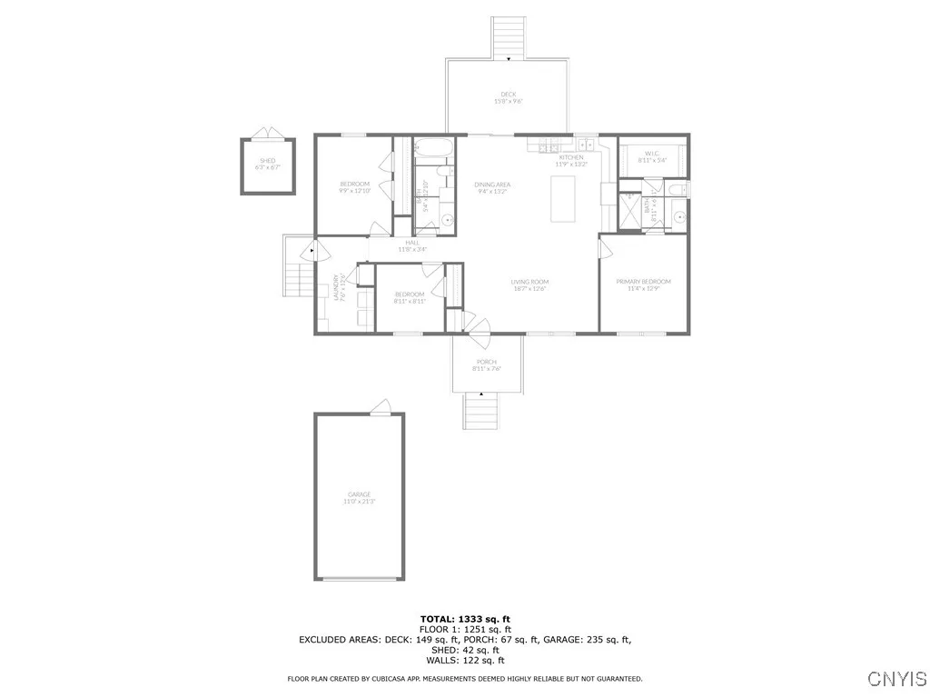 18669 Owens Road, Adams, New York 13606, Adams, New York 13606, 3 Bedrooms Bedrooms, 7 Rooms Rooms,2 BathroomsBathrooms,Residential,For Sale,18669 Owens Road, Adams, New York 13606,S1632580