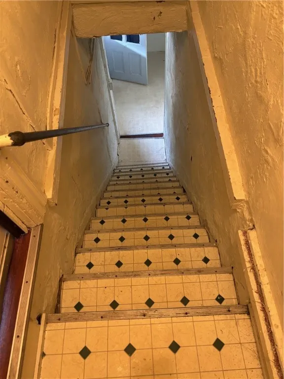 Rear stairwell
