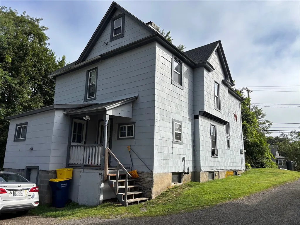 Rear entrance