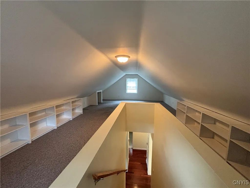 Finished attic space
