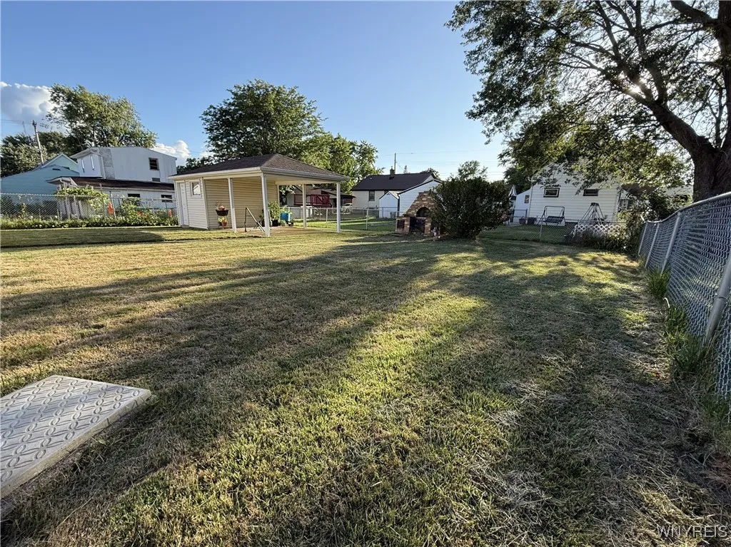 Fully Fenced Backyard