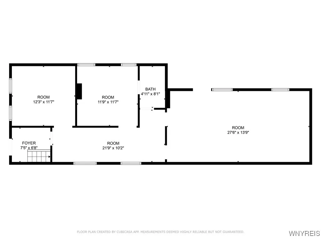 Front Lower floor plan