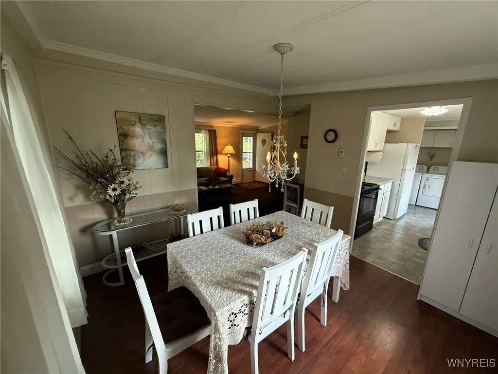 and easy access to the living room and kitchen