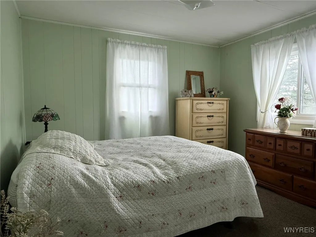 and the master bedroom
