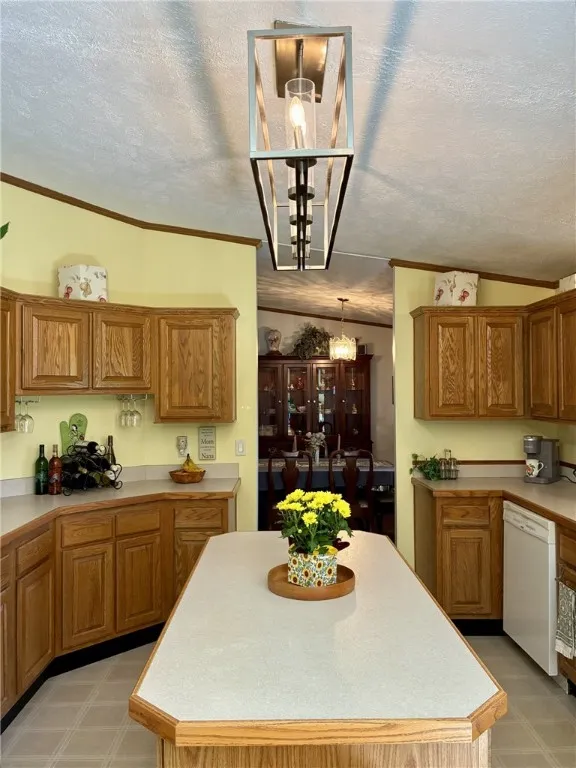 Look at this pretty kitchen and there\'s storage galore!