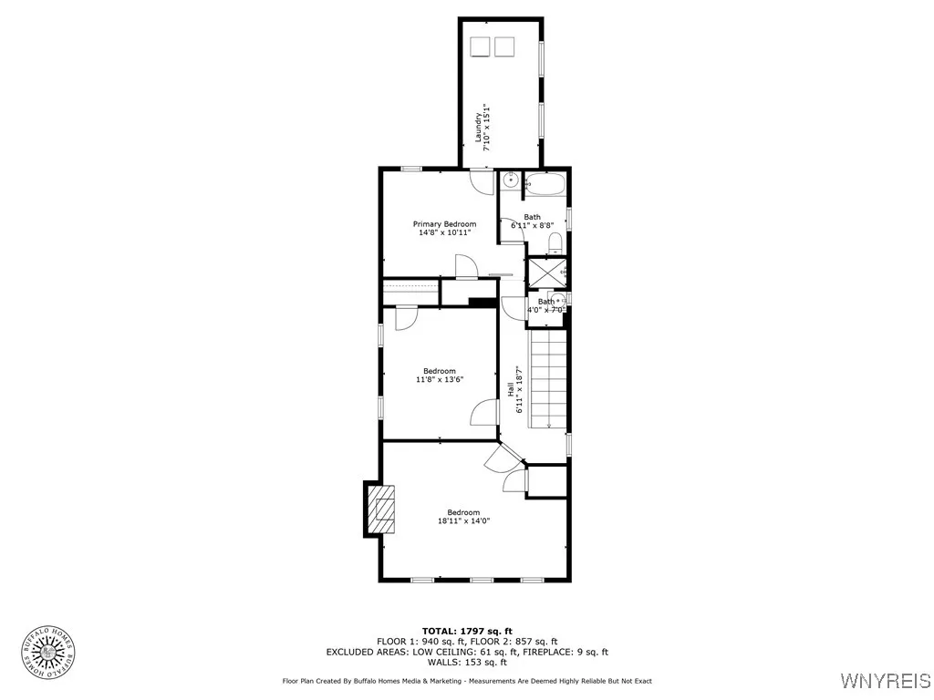107 College Street, Buffalo, New York 14201, Buffalo, New York 14201, 3 Bedrooms Bedrooms, 12 Rooms Rooms,2 BathroomsBathrooms,Residential,For Sale,107 College Street, Buffalo, New York 14201,B1632557