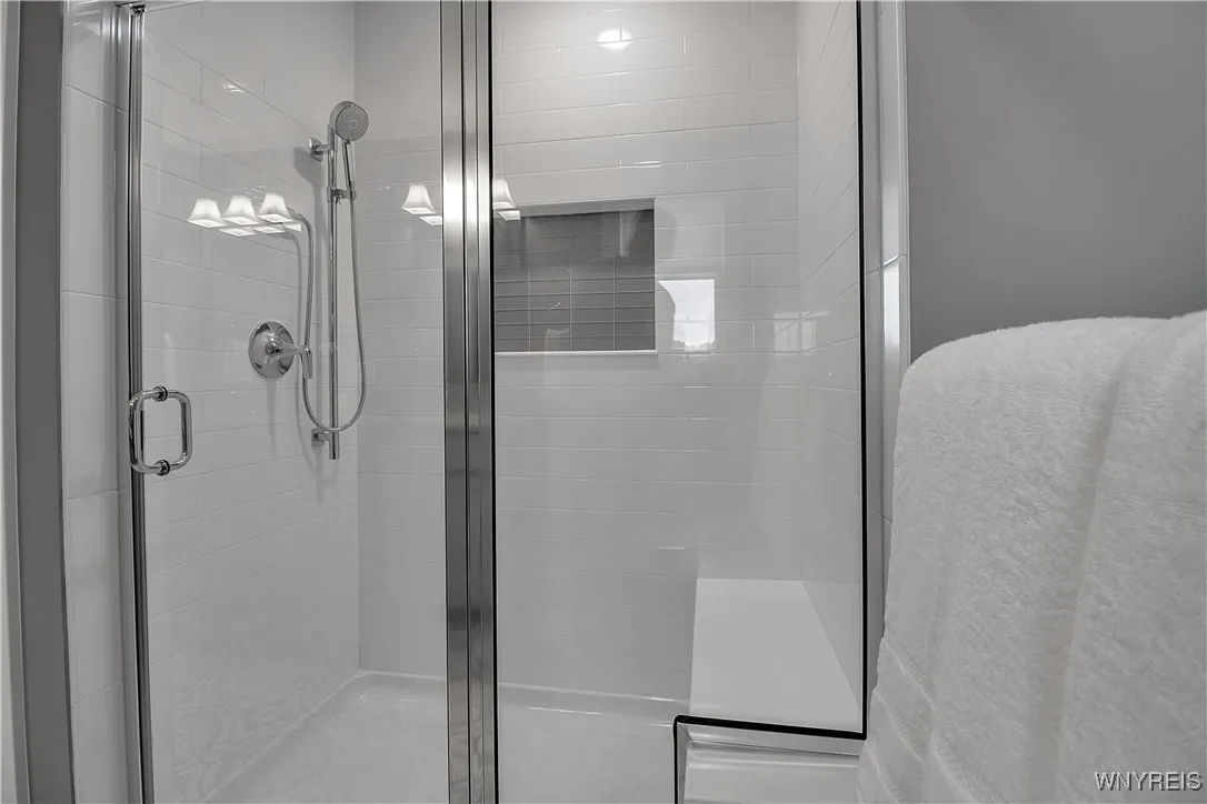 Really nice shower in the primary bath