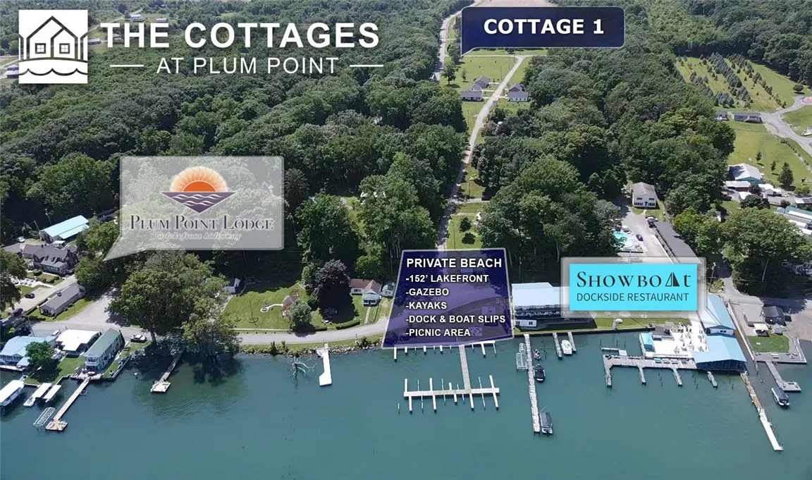 240 Plum Point Rd- Cottage 1, Milo, New York 14842, Milo, New York 14842, 3 Bedrooms Bedrooms, 6 Rooms Rooms,2 BathroomsBathrooms,Residential,For Sale,240 Plum Point Rd- Cottage 1, Milo, New York 14842,0,R1633616