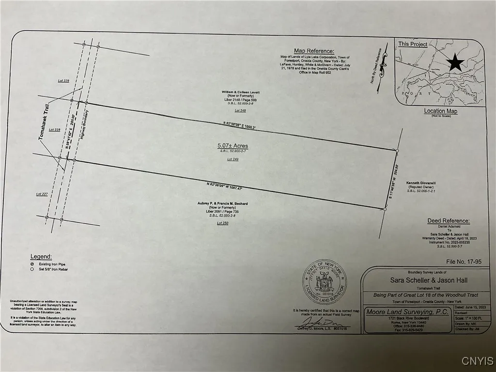 249 Tomahawk, Forestport, New York 13338, Forestport, New York 13338, ,Land,For Sale,249 Tomahawk, Forestport, New York 13338,S1633597