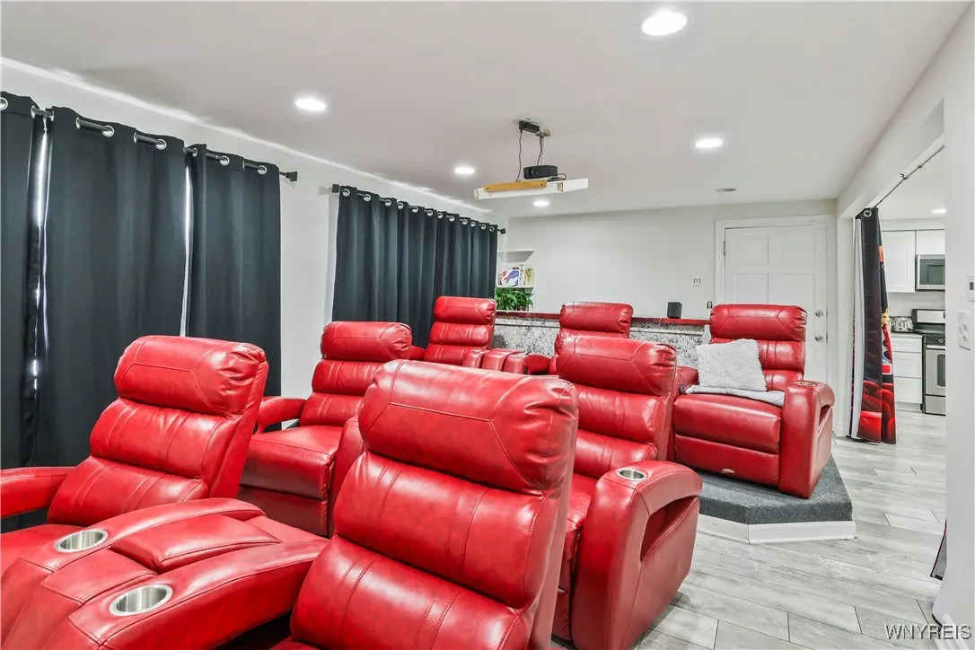 Lower Unit Living Room / Theater