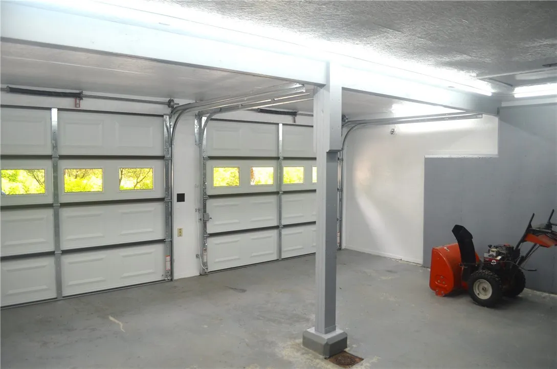 Additional View Of 2 Car Detached Garage.  Snow Blower Conveys.