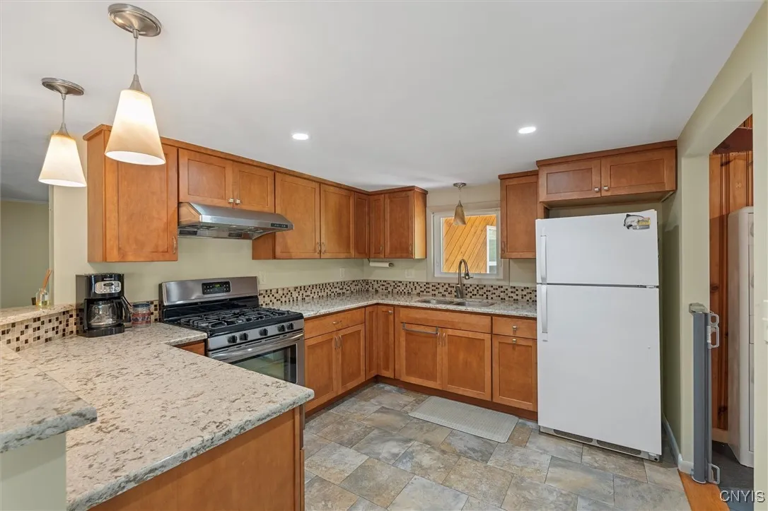 Remodeled kitchen