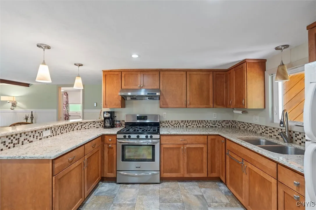 Remodeled kitchen