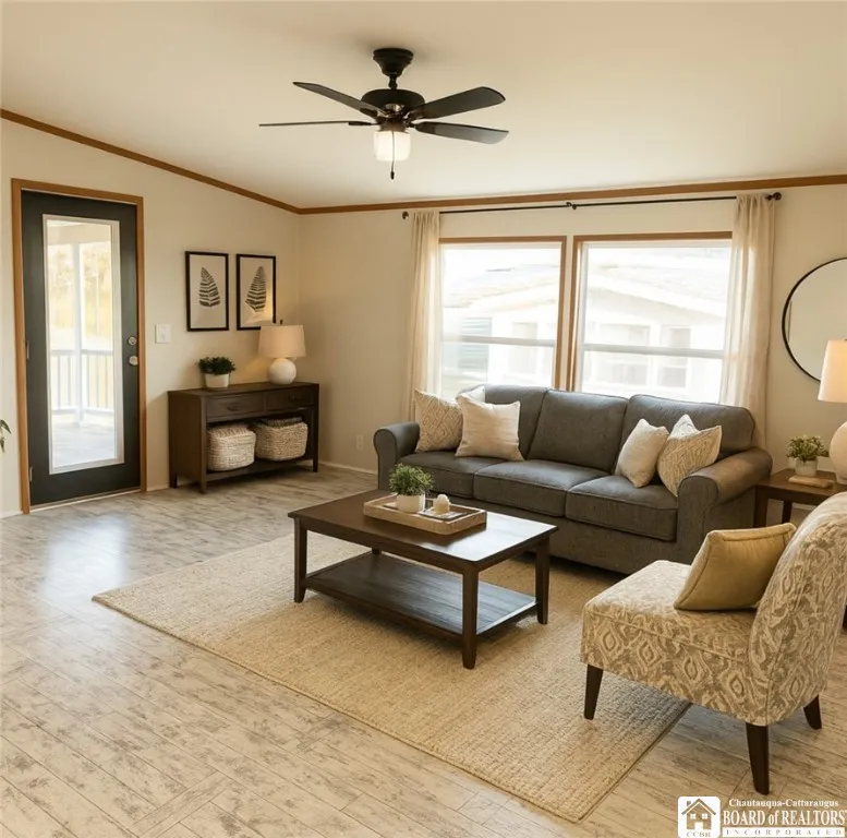 virtually staged photo