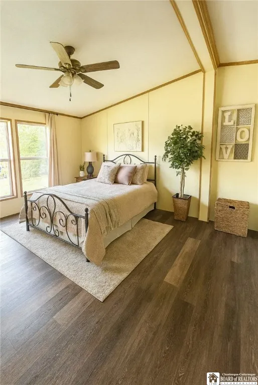 Virtually staged photo