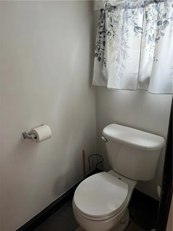 half bath downstairs