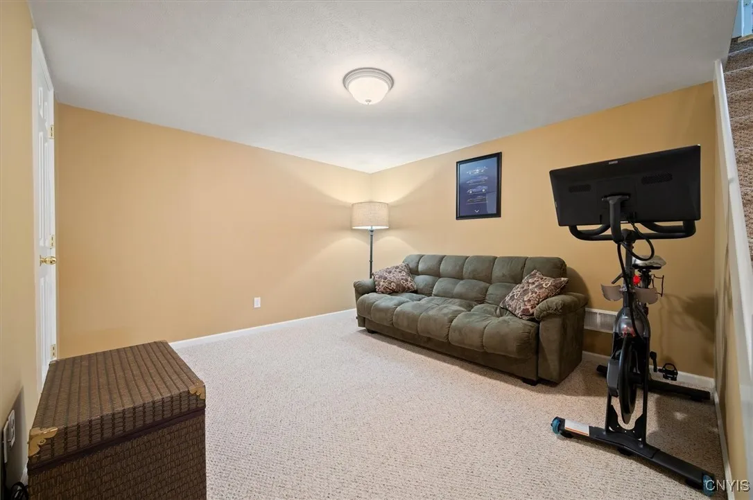 Finished lower level