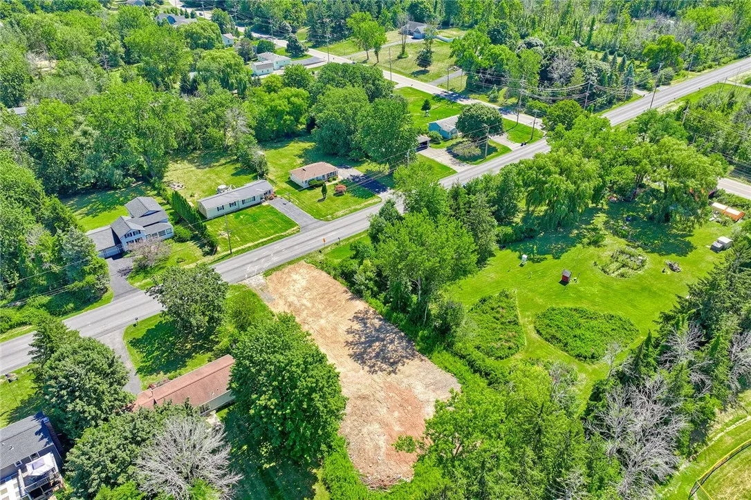 AERIAL VIEW . . BASKET & SCHLEGEL ROAD INTERSECTION