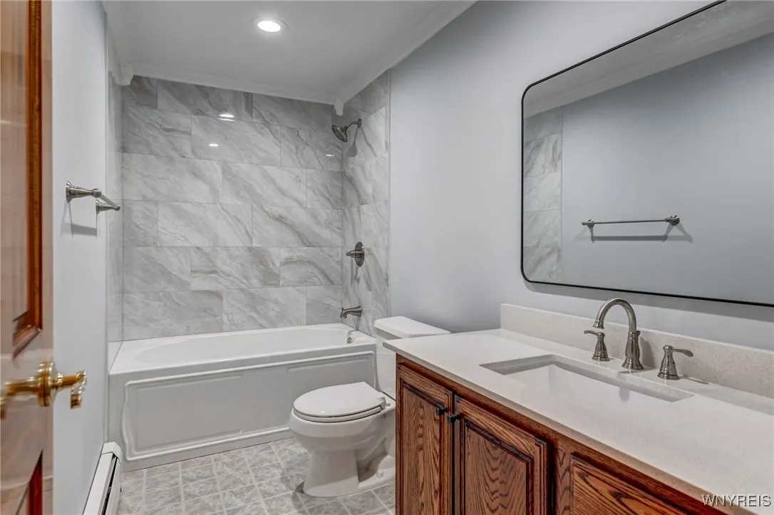 Remodeled Full Bathroom on 1st Floor 2025