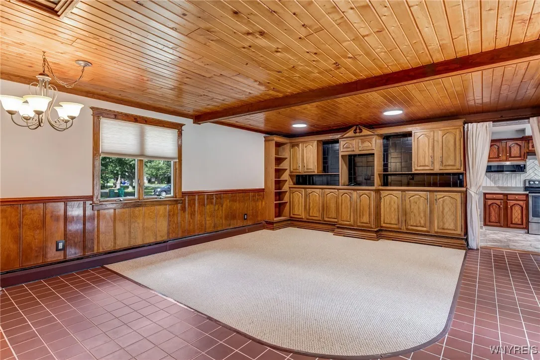Family Room connecting original home to addition