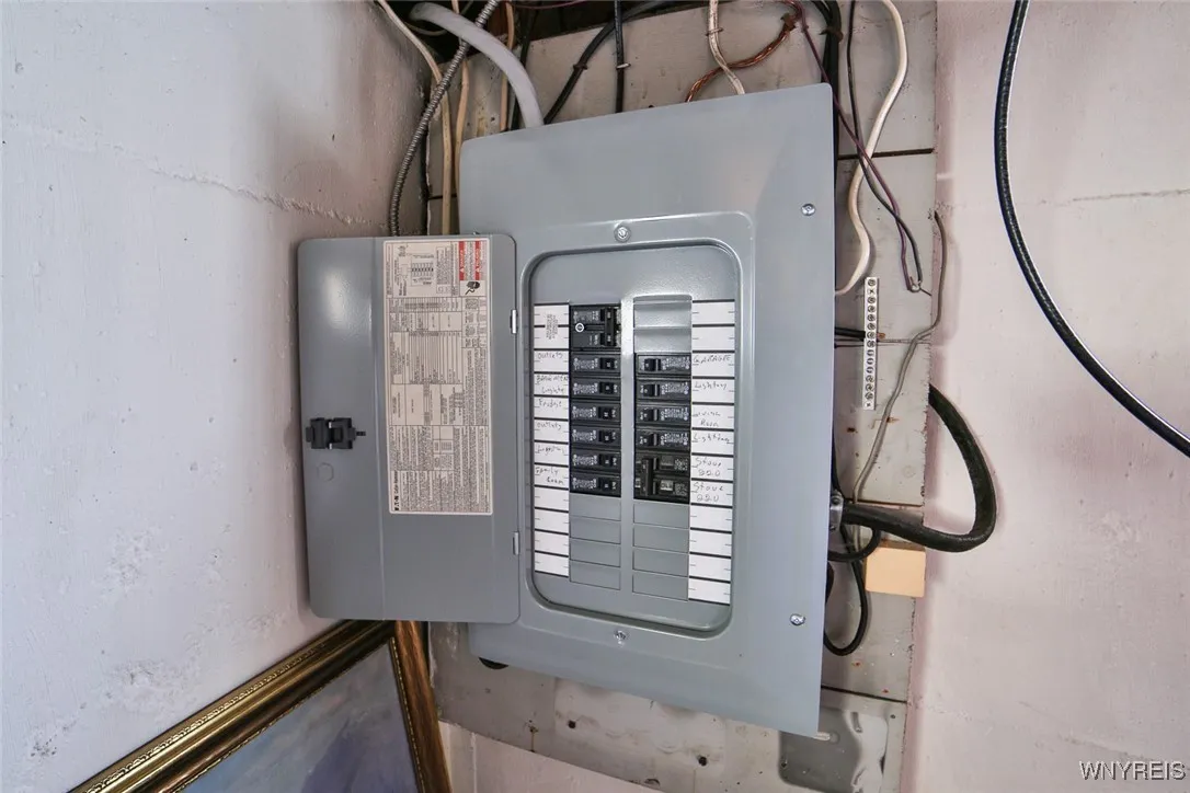 Basement electric panel