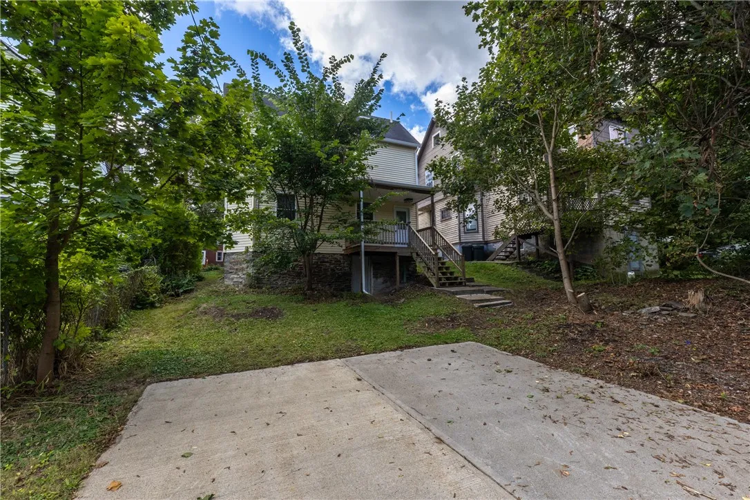 2 car off street parking out back