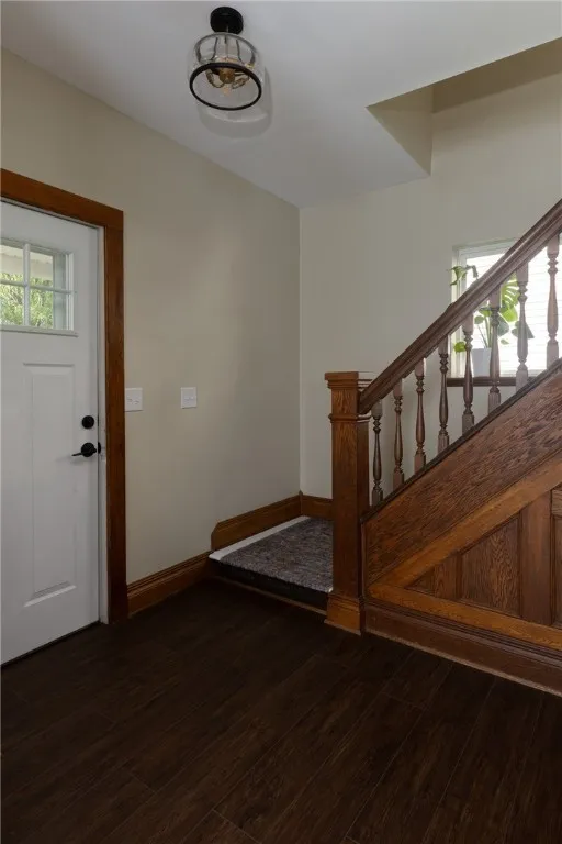gorgeous stair railing and banisters