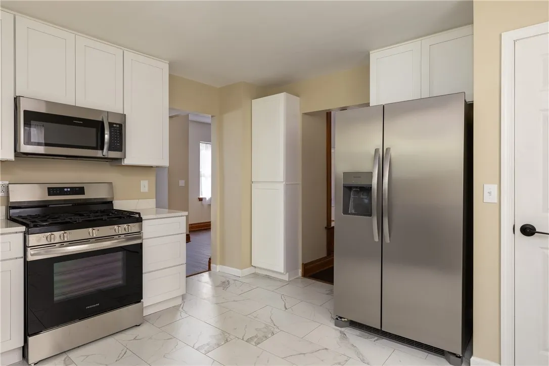 new stainless appliances