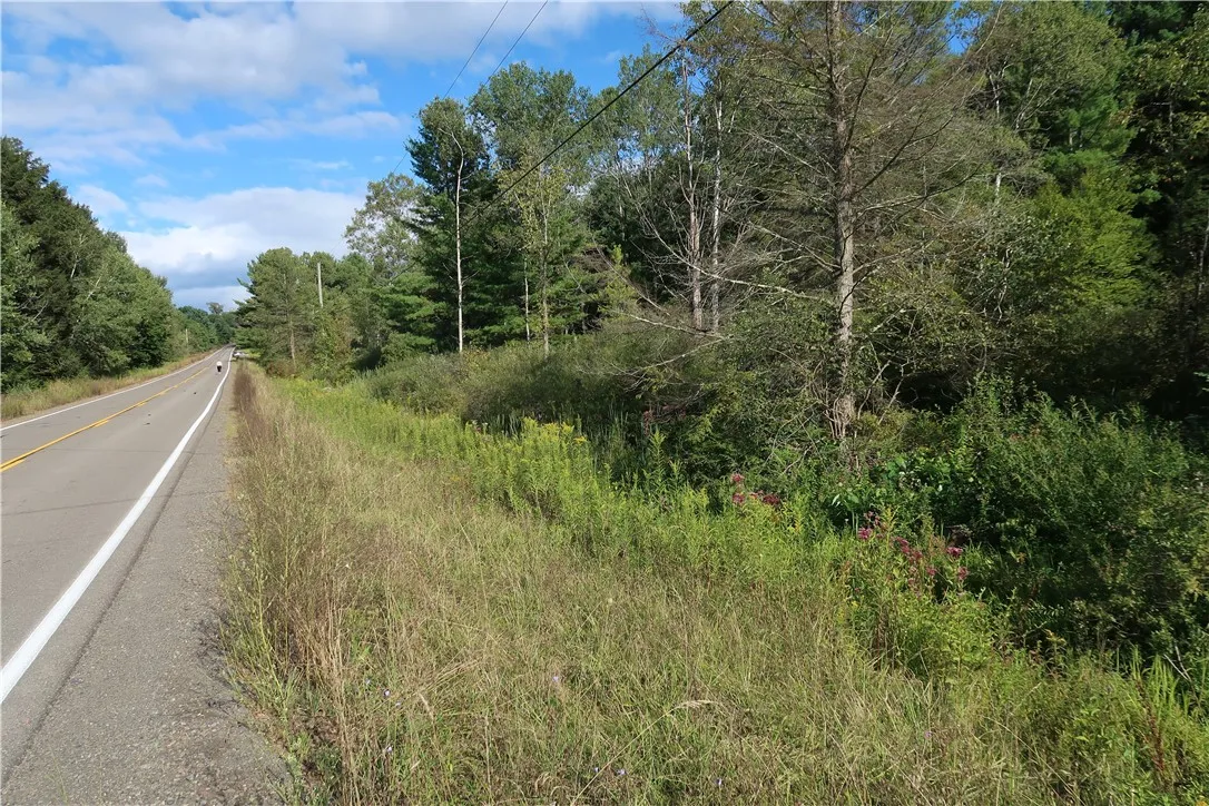 Road looking east