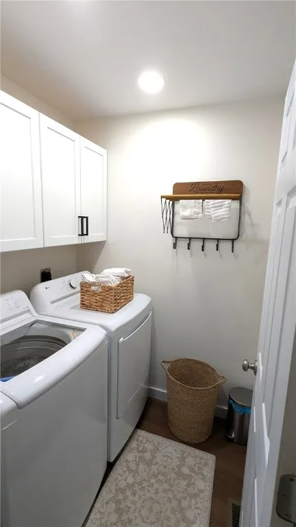 1st floor laundry with plenty of storage