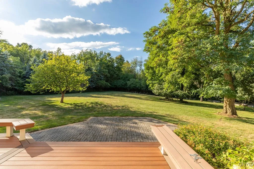 Magical view of your beautiful back yard!
