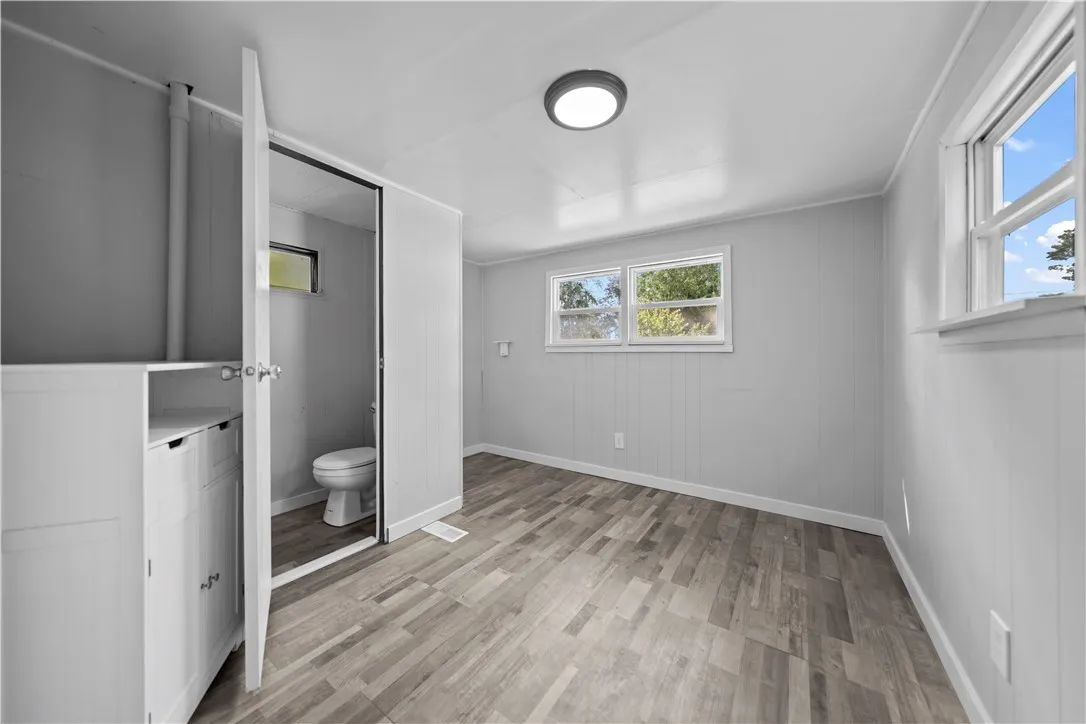 Front Bedroom with half bath