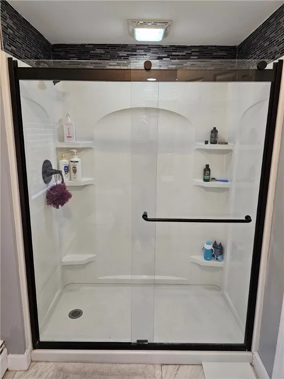 2nd floor walk in shower