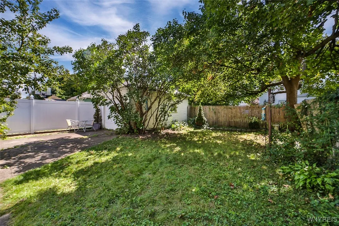 Shaded Backyard