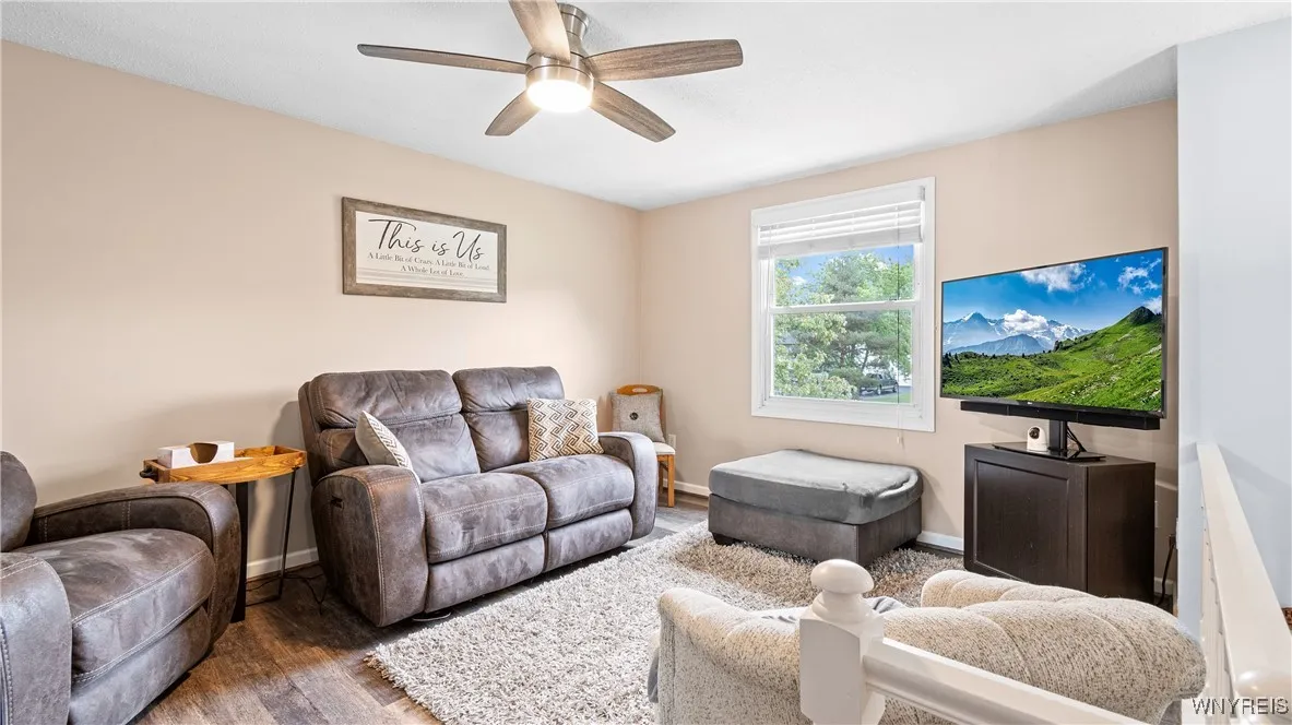 Top floor living area