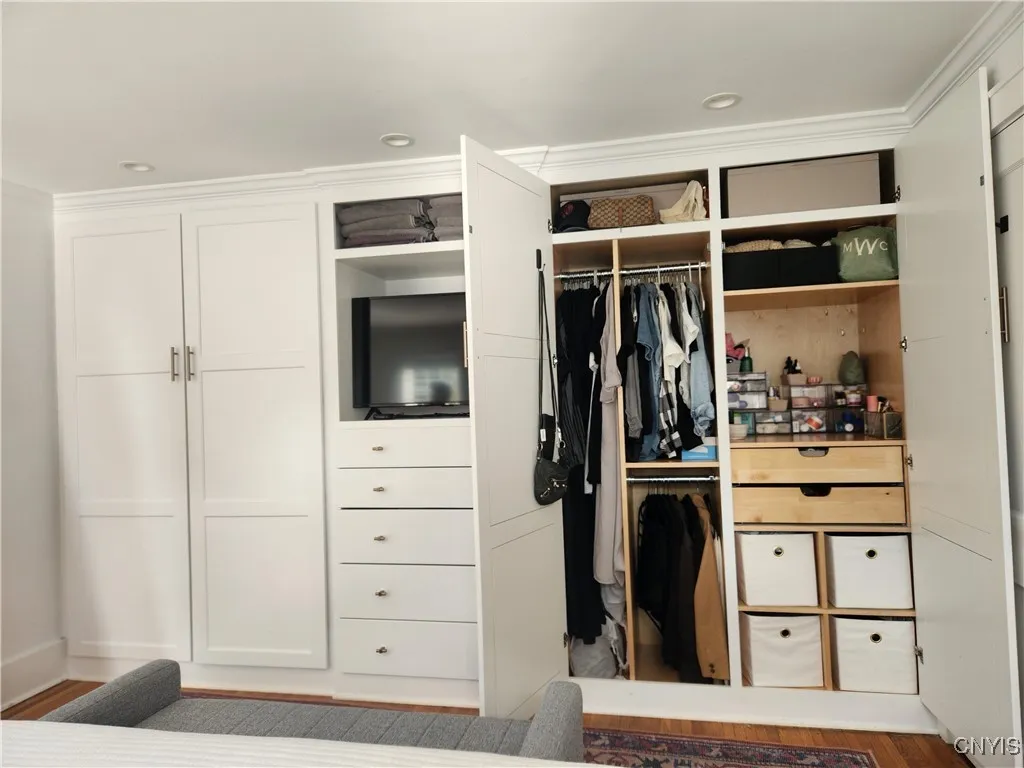 Extra deep Primary Bedroom closets