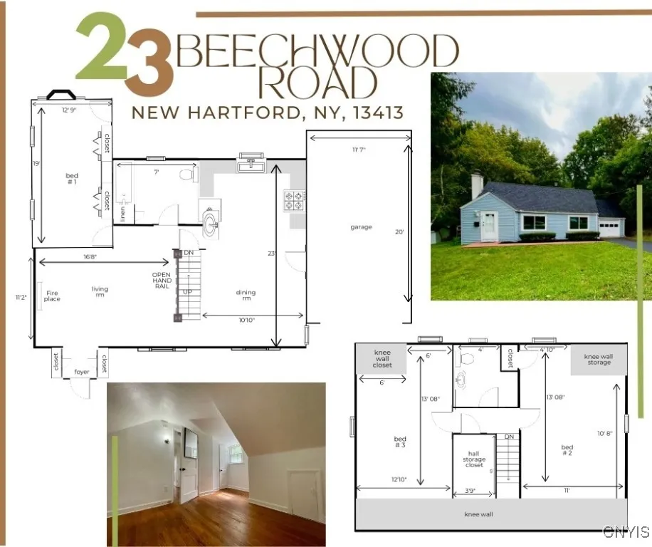 23 Beechwood Road, New Hartford, New York 13413, New Hartford, New York 13413, 3 Bedrooms Bedrooms, 7 Rooms Rooms,1 BathroomBathrooms,Residential,For Sale,23 Beechwood Road, New Hartford, New York 13413,0,S1634465