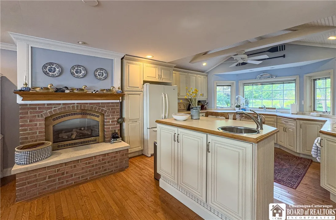 This kitchen is one of two and is fully equipped
