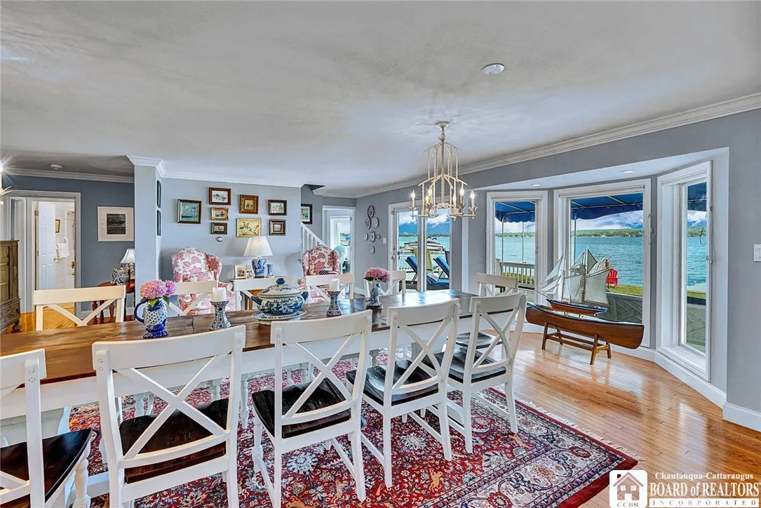 the open, great room concept continues throughout the home